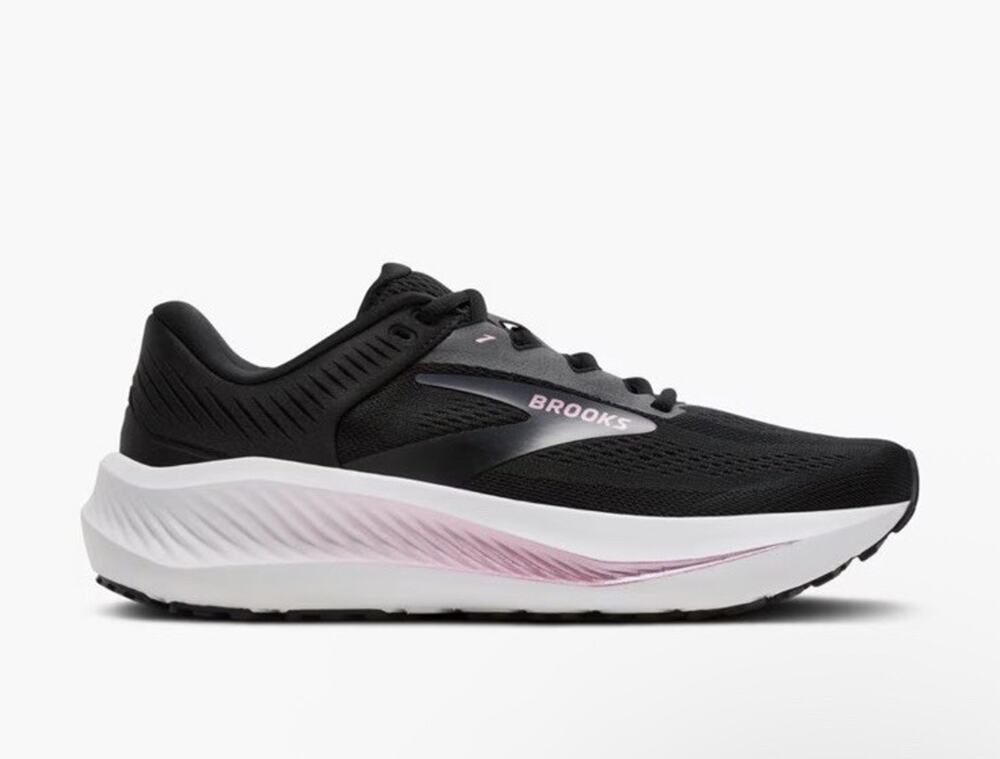 New Brooks Women's Anthem 8 Running Shoes 8.5 Black/Ebony/Metallic Cushion